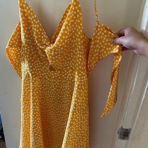 Yellow summer dress